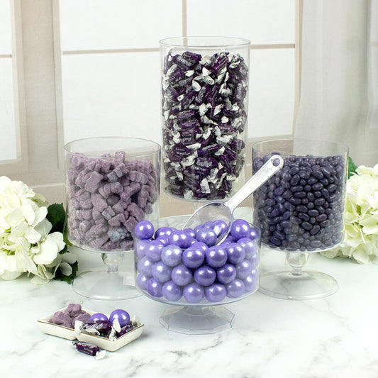 Purple Value Size Candy Buffet