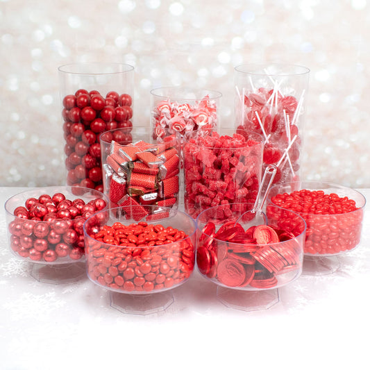 Red Deluxe Candy Buffet