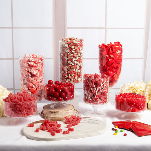 Red Non Heat Sensitive Candy Buffet