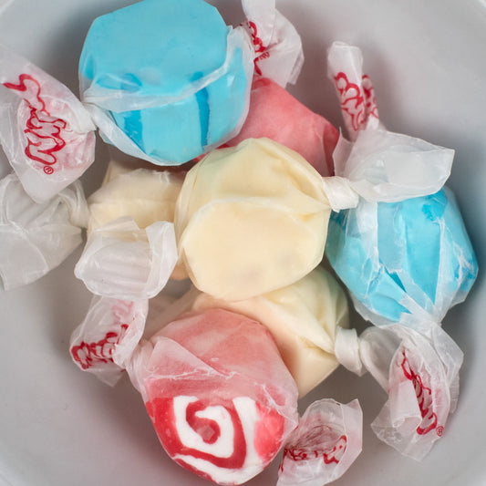 Patriotic Red White and Blue Salt Water Taffy