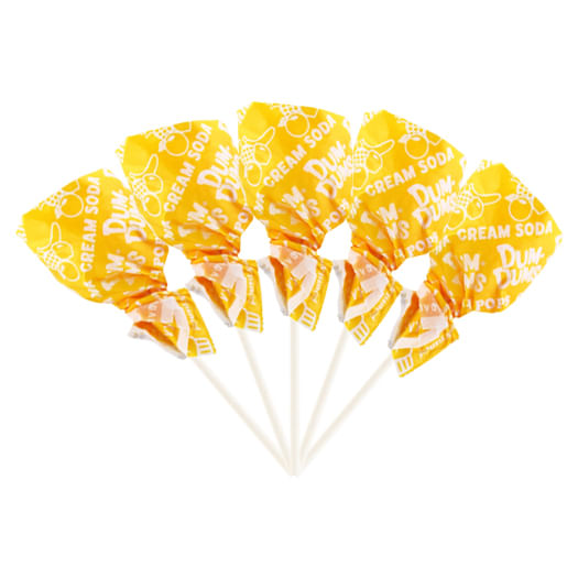 Cream Soda Dum Dums Yellow Party Pops