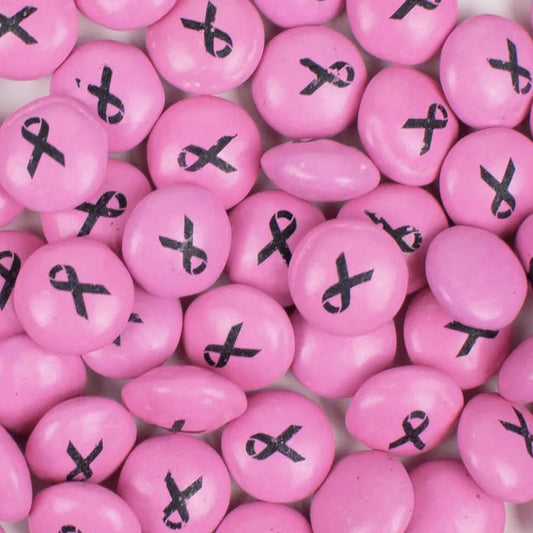 Just Candy Pink Ribbon Milk Chocolate Minis