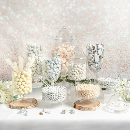 White Premium Candy Buffet