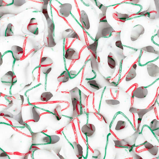 Holiday Yogurt Pretzels